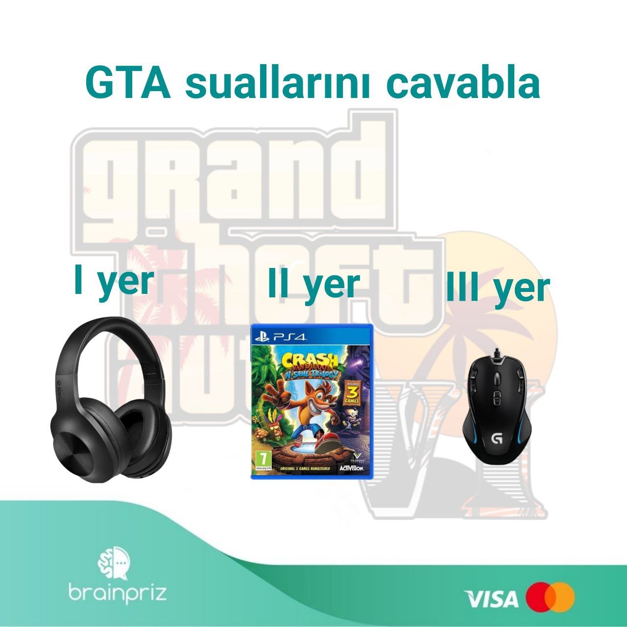 GTA oyunları yarışması! 🎮🕹